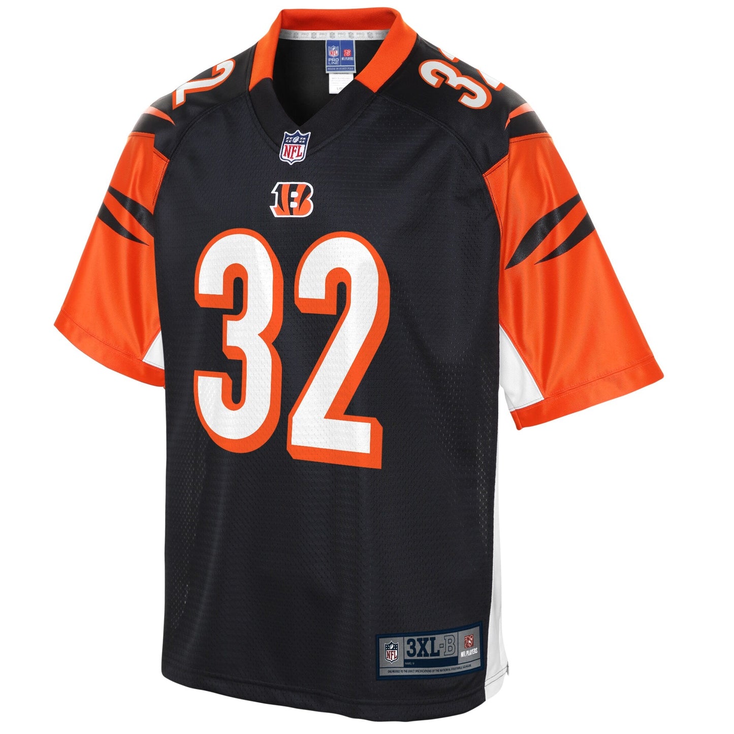 Cincinnati Bengals Trayveon Williams Big Tall NFL jersey front view
