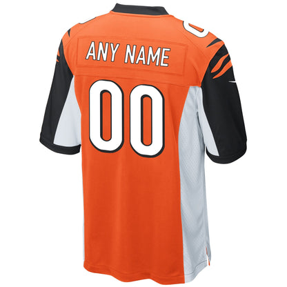 Cincinnati Bengals Customized NFL jersey front view