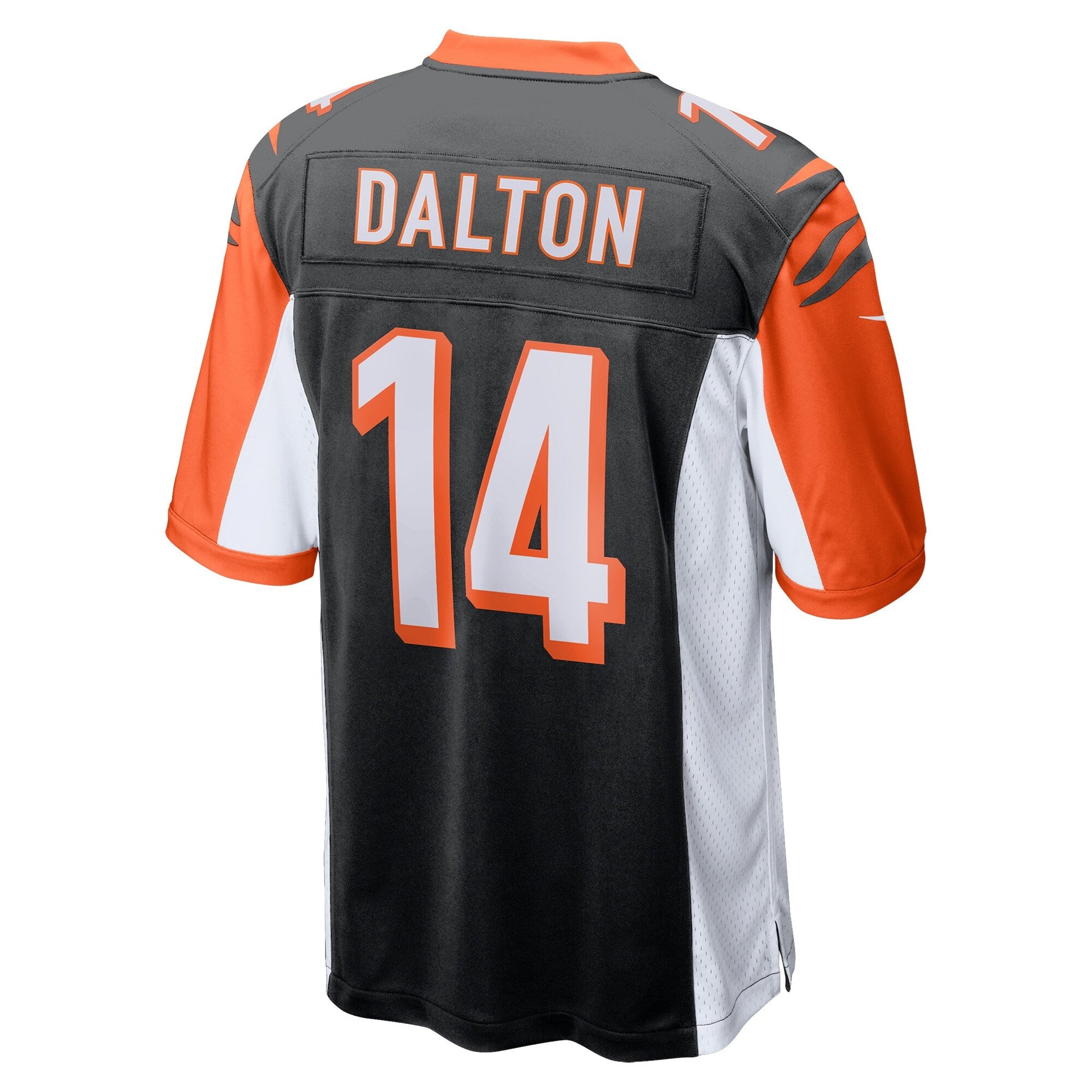 Cincinnati Bengals Andy Dalton 50th Anniversary Patch NFL jersey front view