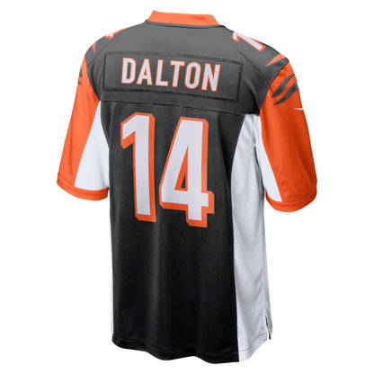 Cincinnati Bengals Andy Dalton 50th Anniversary Patch NFL jersey front view