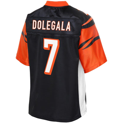 Cincinnati Bengals Jake Dolegala NFL jersey front view