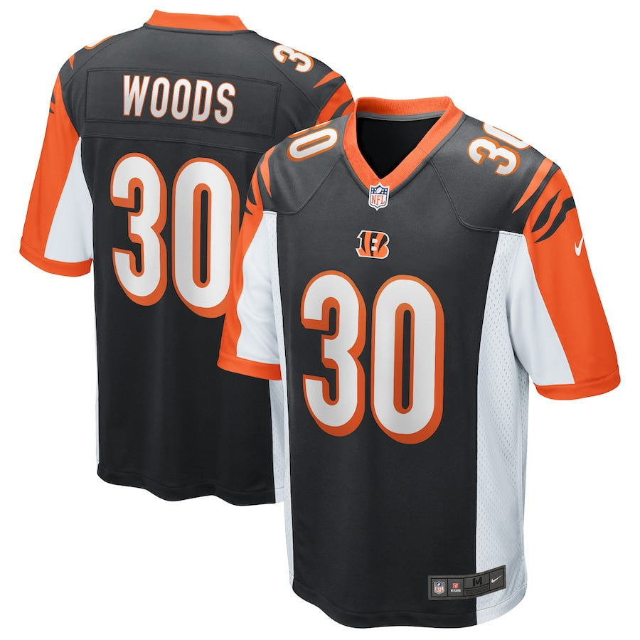 Cincinnati Bengals Ickey Woods NFL jersey front view