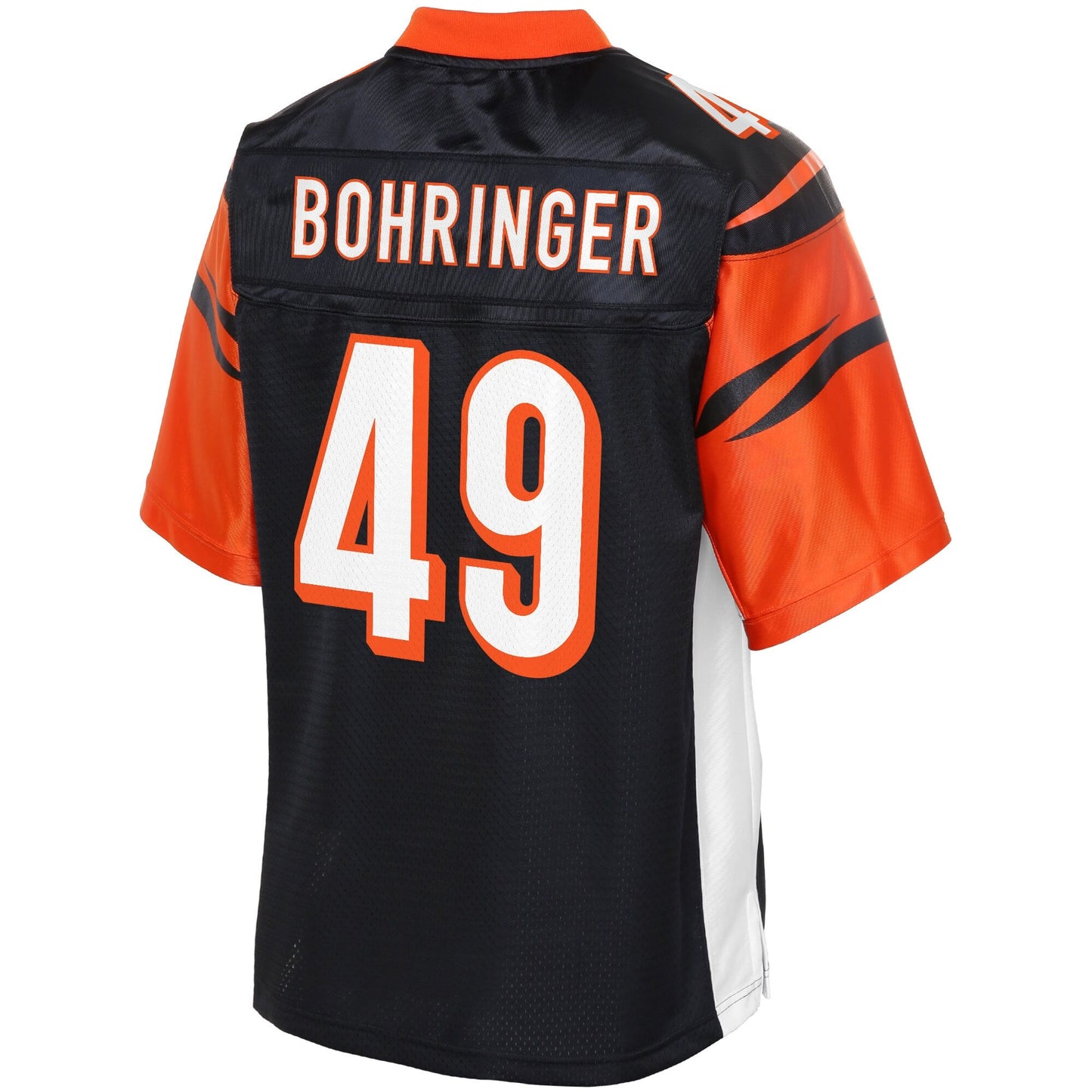Cincinnati Bengals Moritz Bohringer Big Tall NFL jersey front view