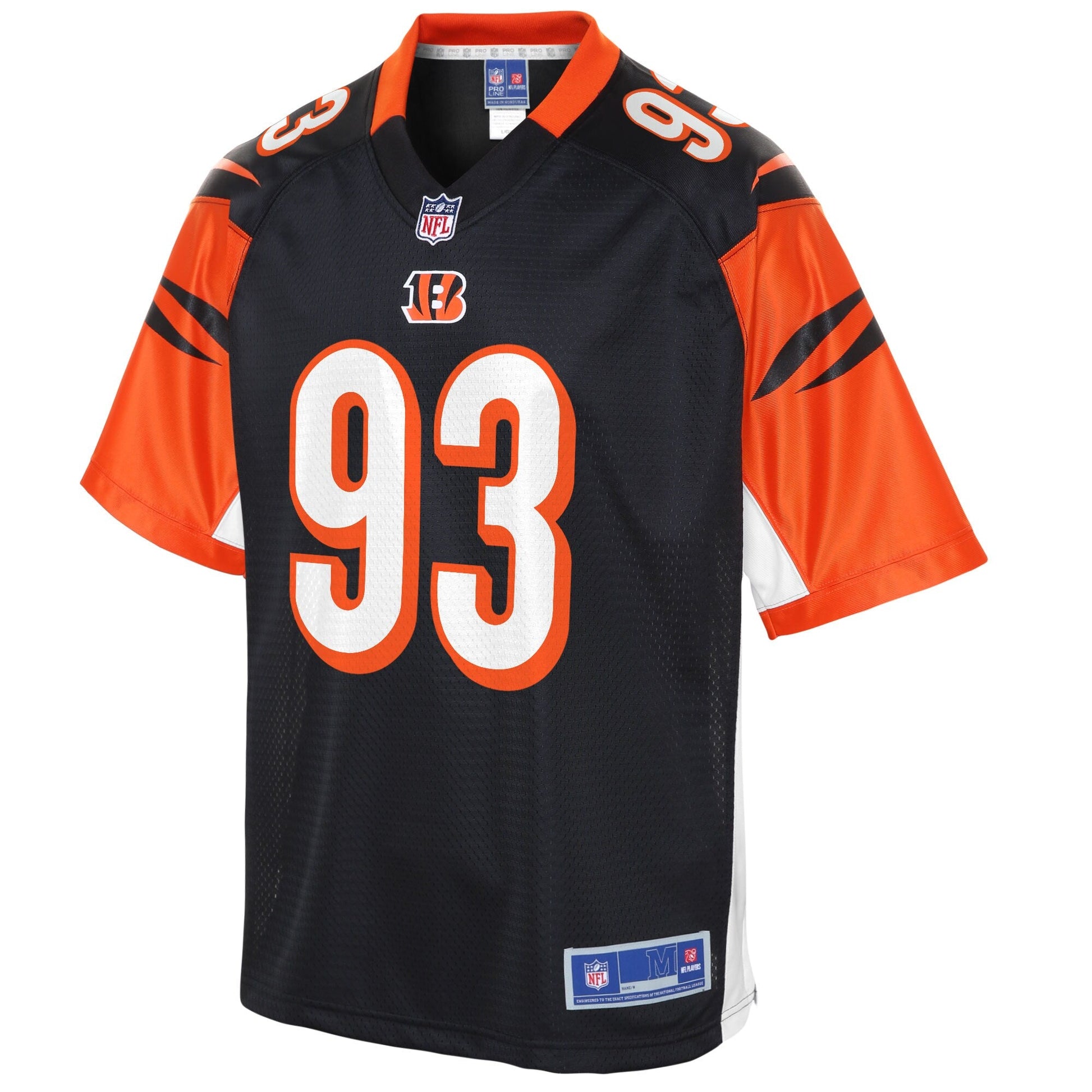 Cincinnati Bengals Andrew Big Tall NFL jersey front view