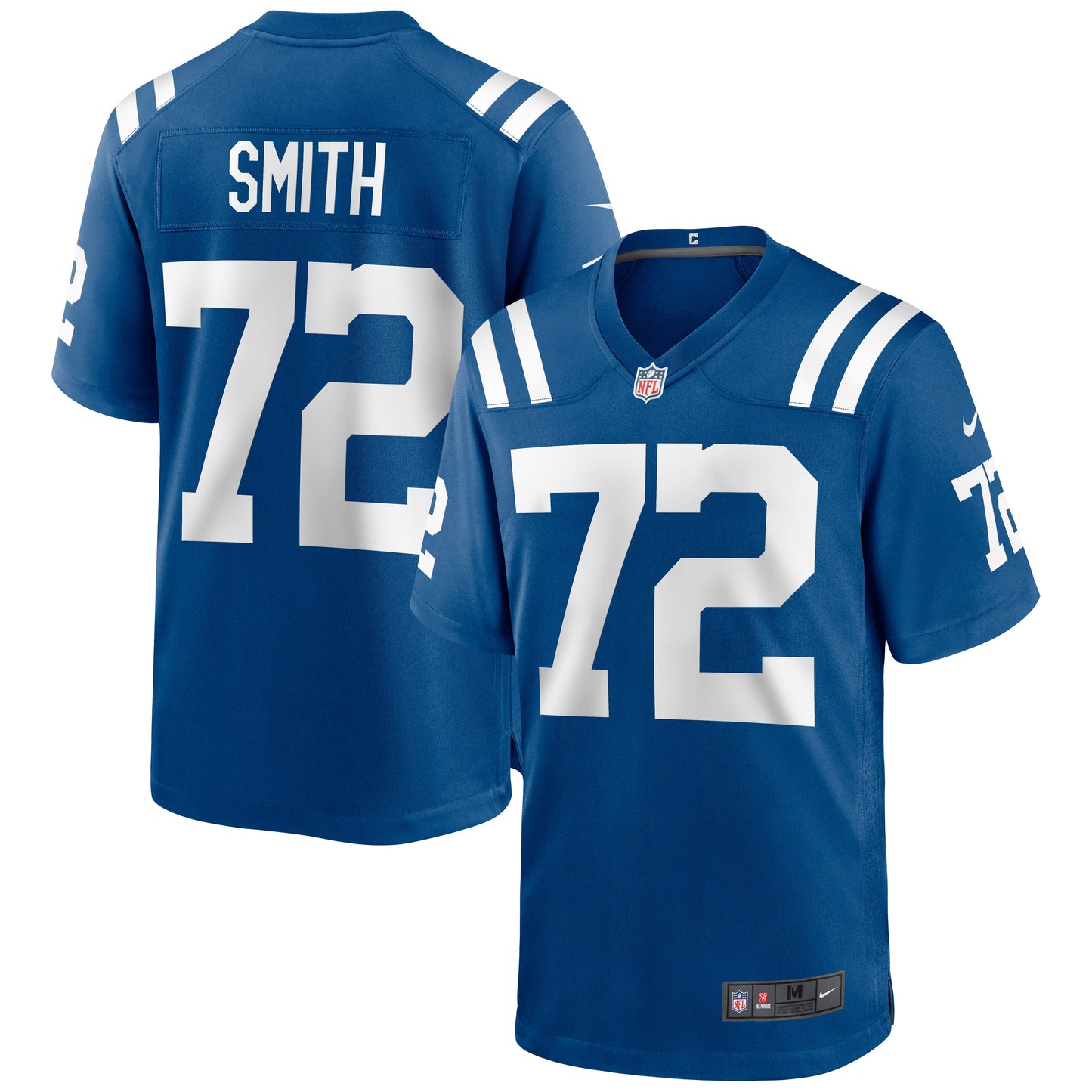 Indianapolis Colts Braden Smith NFL jersey front view