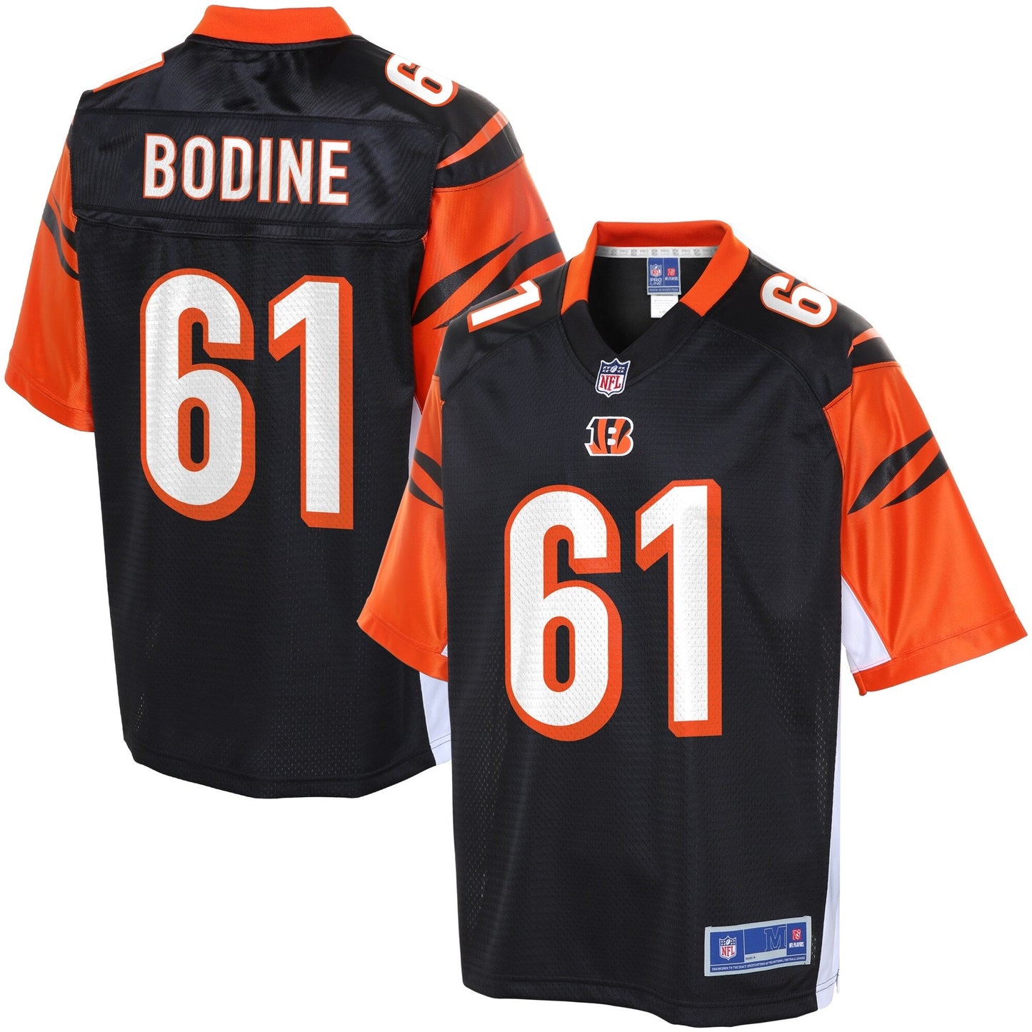 Cincinnati Bengals S Russell Bodine NFL jersey front view