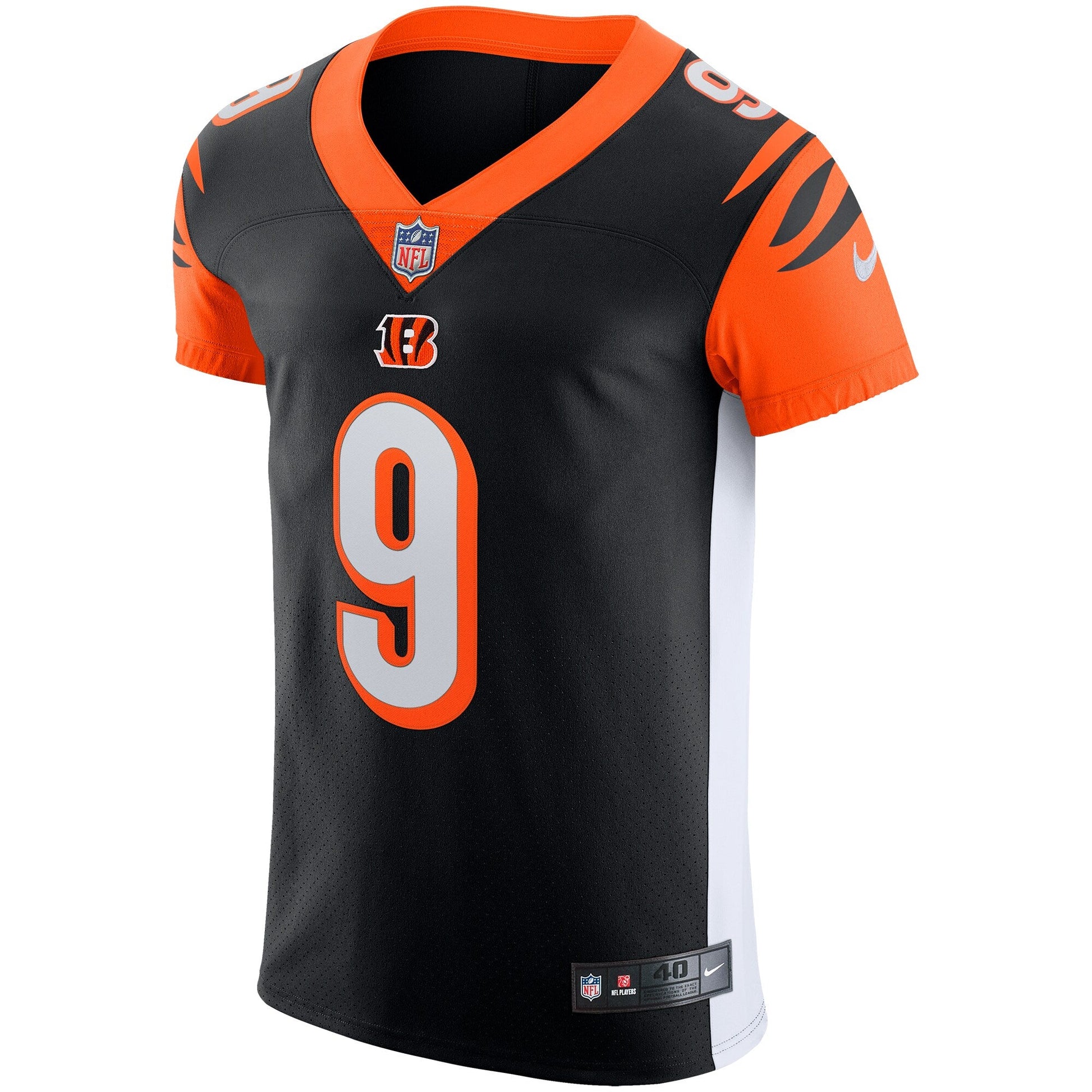 Cincinnati Bengals Joe Burrow NFL jersey front view