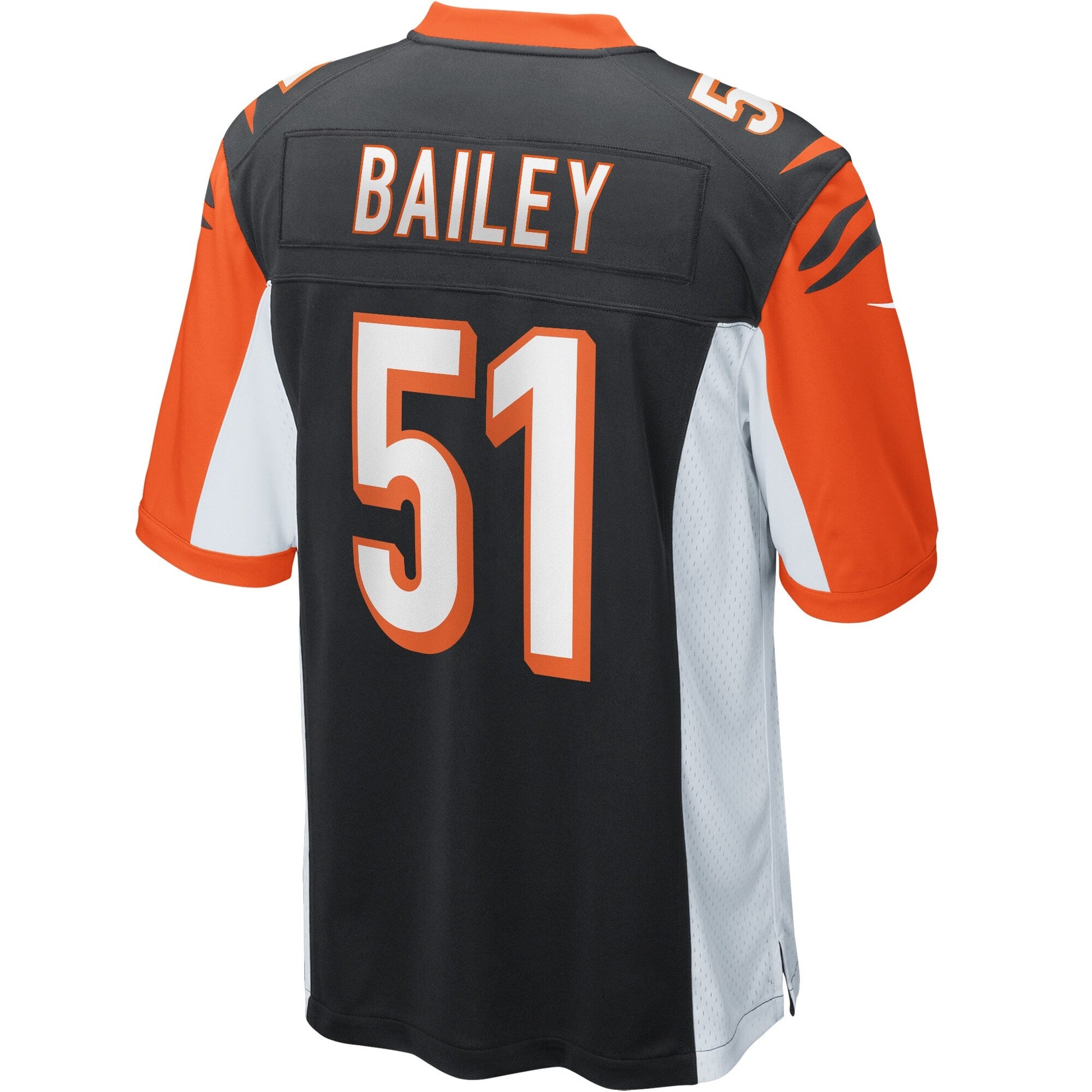 Cincinnati Bengals Markus Bailey NFL jersey front view