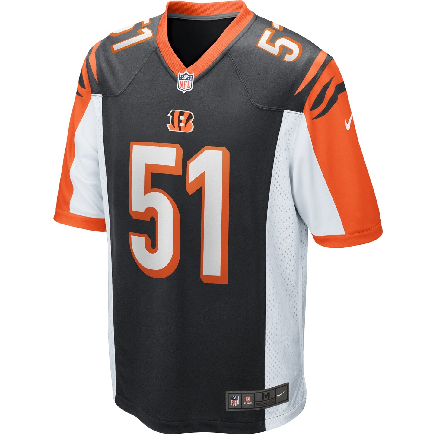 Cincinnati Bengals Markus Bailey NFL jersey front view