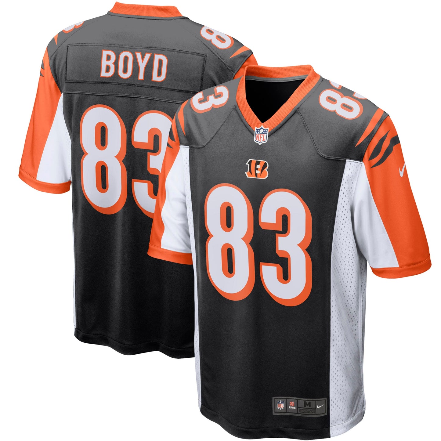 Cincinnati Bengals Tyler Boyd NFL jersey front view