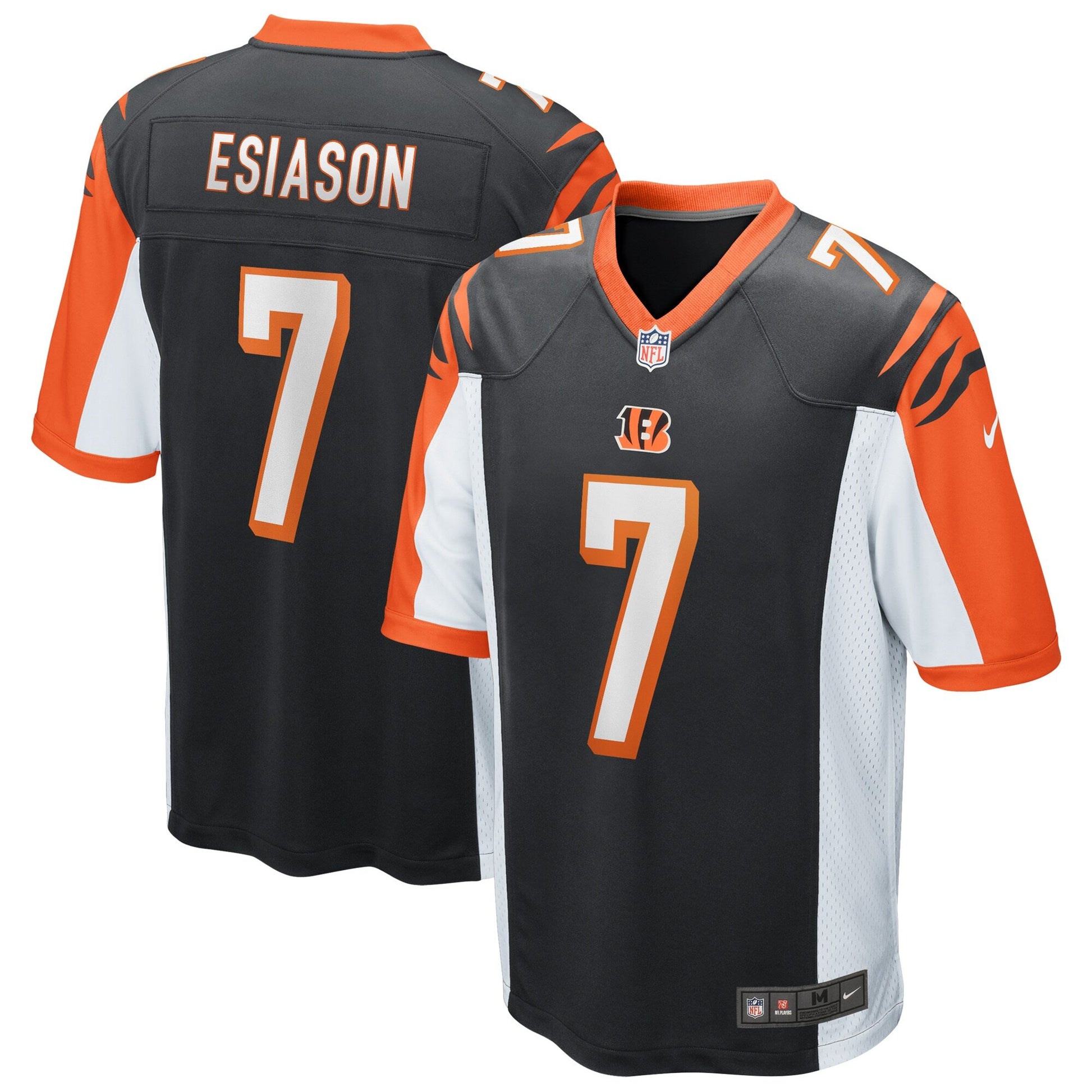 Cincinnati Bengals Boomer Esiason NFL jersey front view