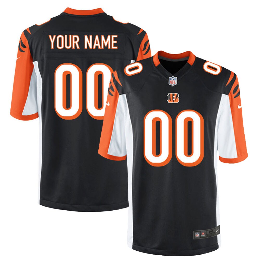 Cincinnati Bengals Customized NFL jersey front view