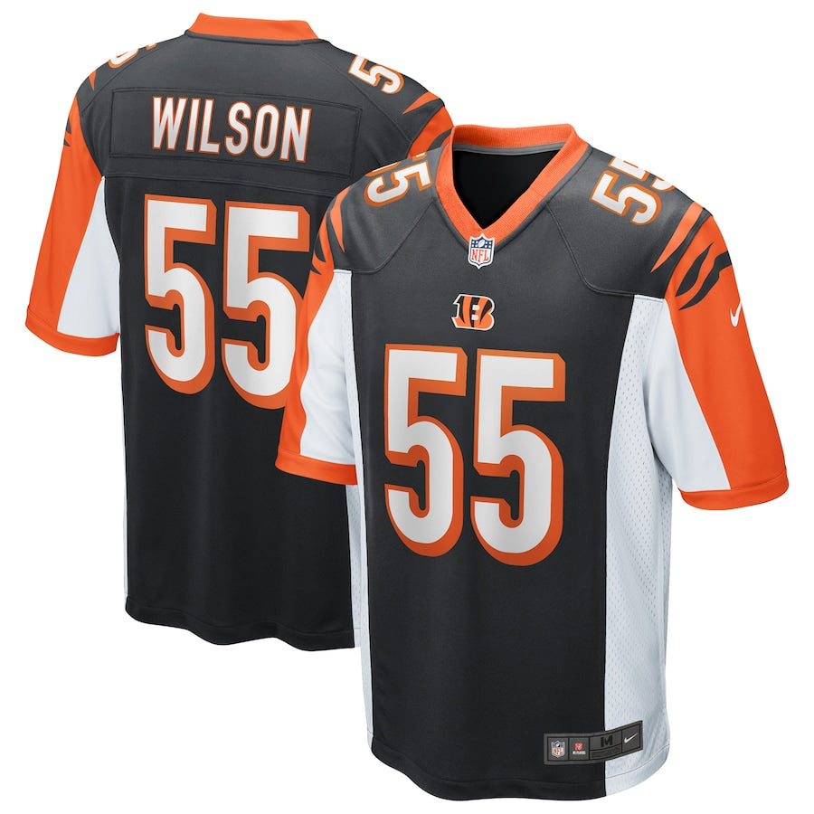 Cincinnati Bengals Logan Wilson NFL jersey front view