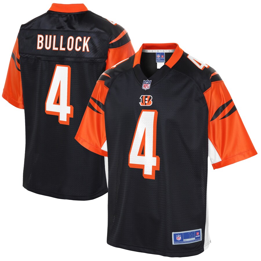 Cincinnati Bengals Randy Bullock Big Tall NFL jersey front view