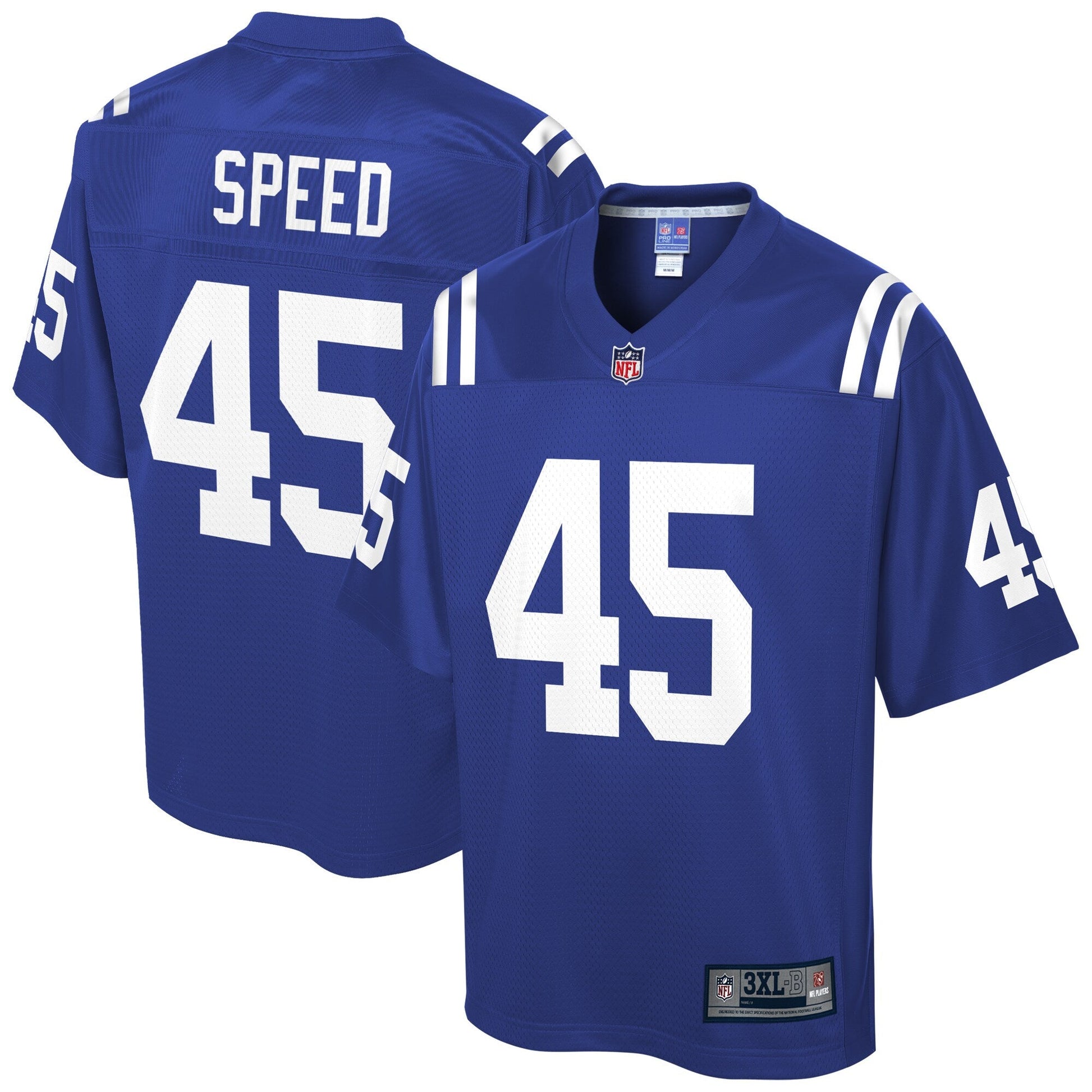 Indianapolis Colts Ej Speed Big Tall NFL jersey front view