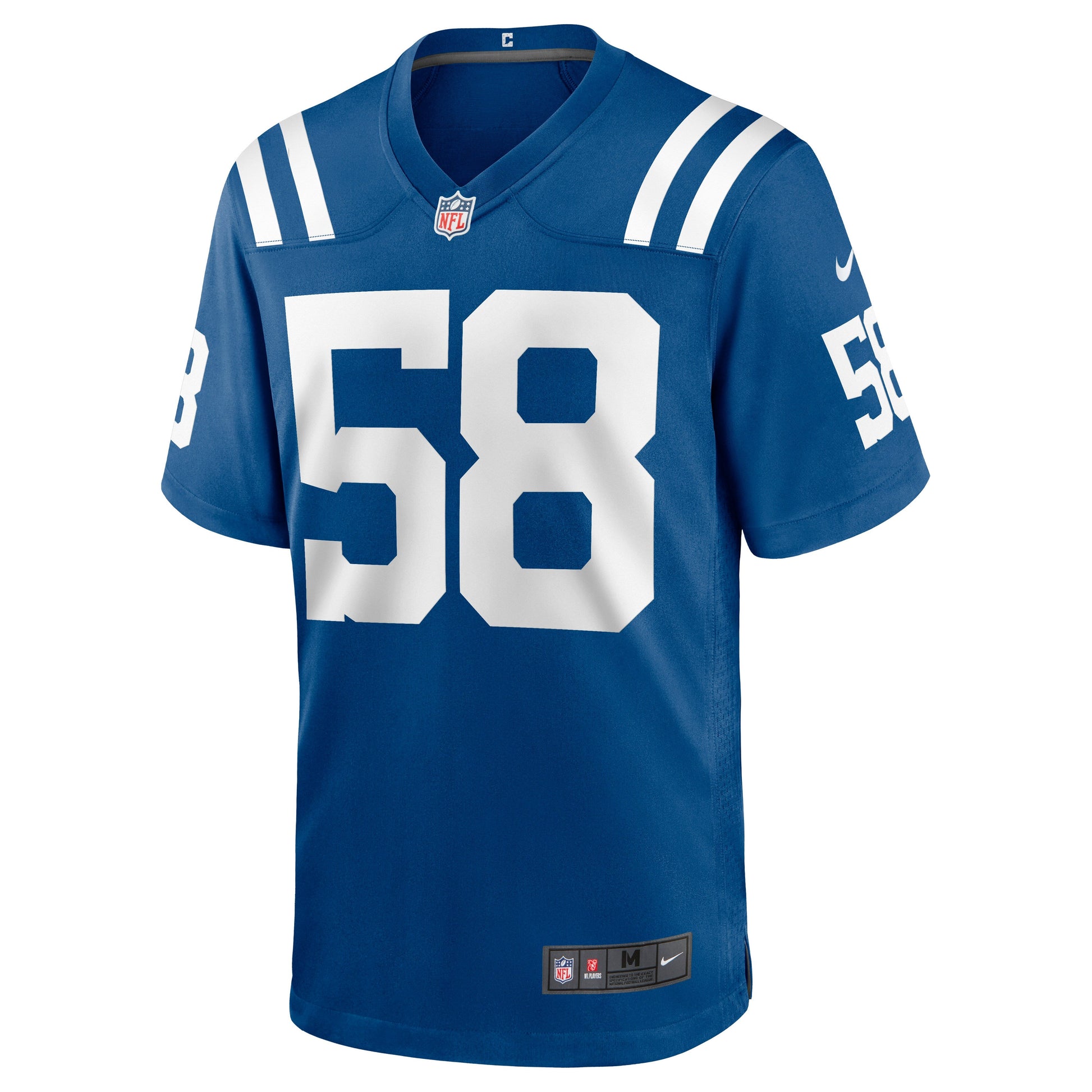 Indianapolis Colts Bobby Okereke NFL jersey front view