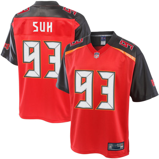 Tampa Bay Buccaneers Ndamukong Suh Big Tall NFL jersey front view