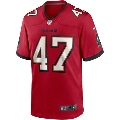 Tampa Bay Buccaneers John Lynch NFL jersey front view