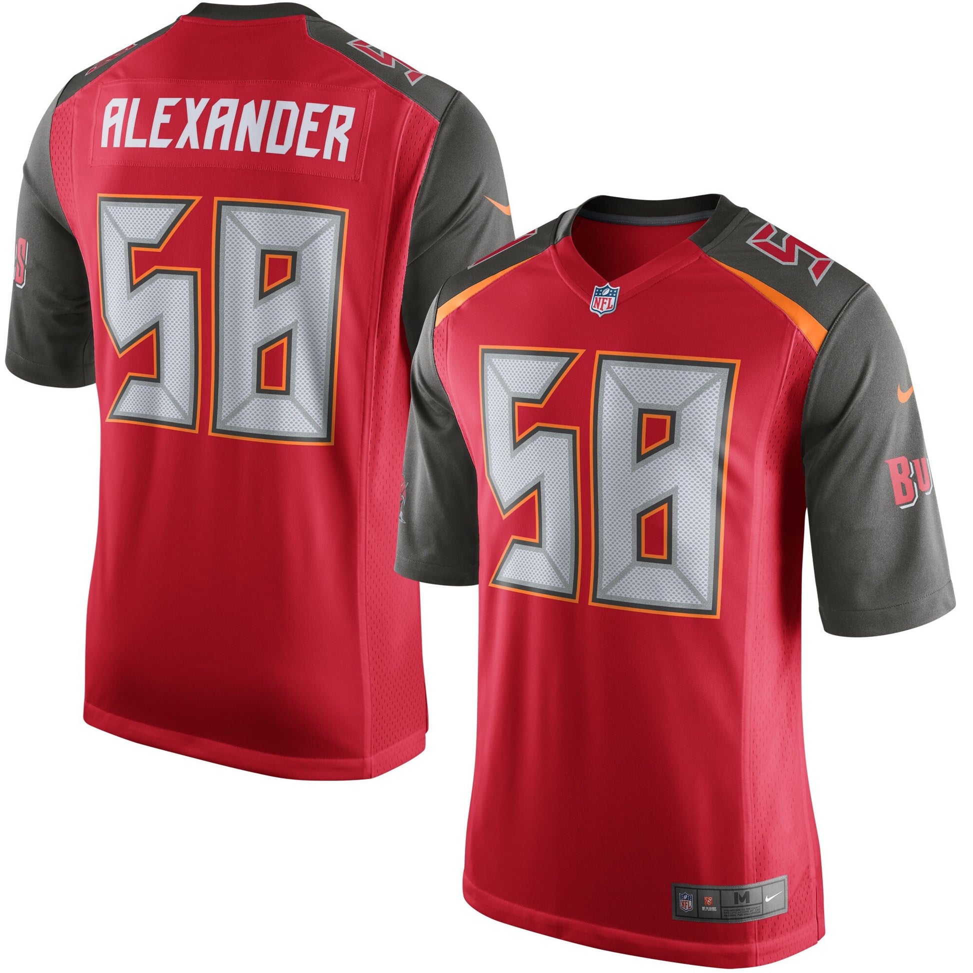Tampa Bay Buccaneers Kwon Alexander NFL jersey front view
