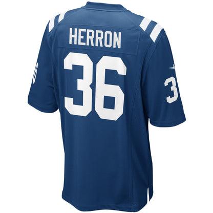 Indianapolis Colts Dan Herron NFL jersey front view