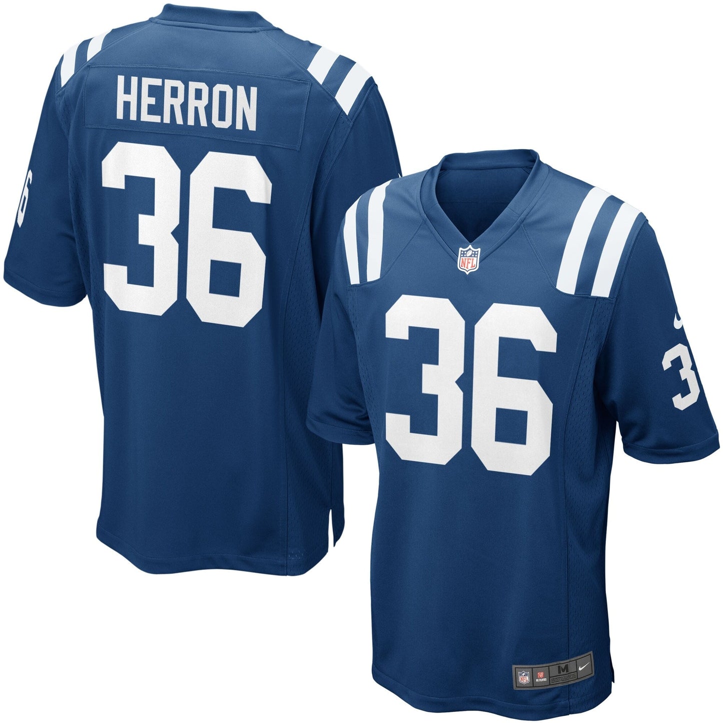 Indianapolis Colts Dan Herron NFL jersey front view