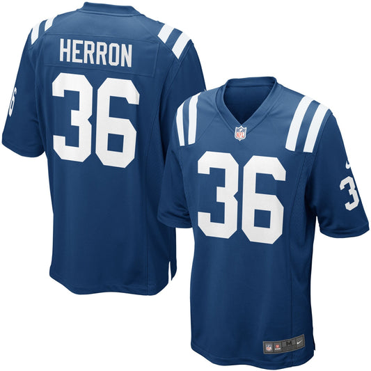 Indianapolis Colts Dan Herron NFL jersey front view