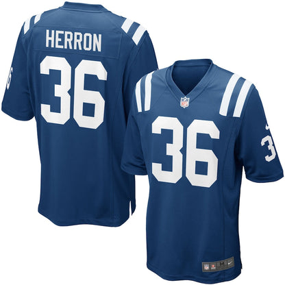 Indianapolis Colts Dan Herron NFL jersey front view