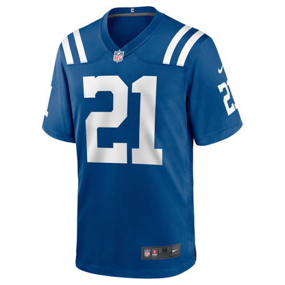 Indianapolis Colts Nyheim Hines NFL jersey front view