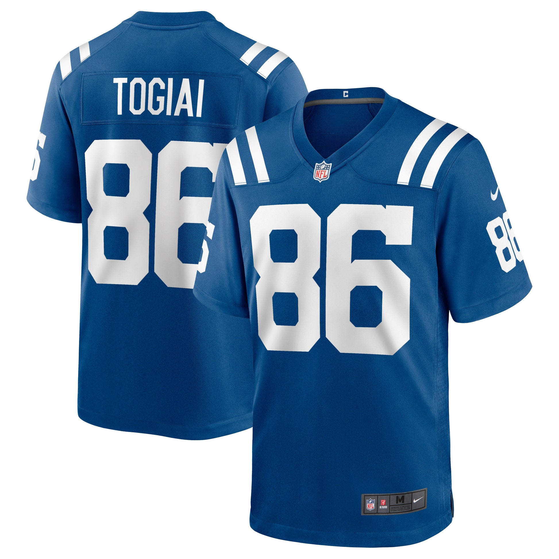 Indianapolis Colts Noah Togiai NFL jersey front view