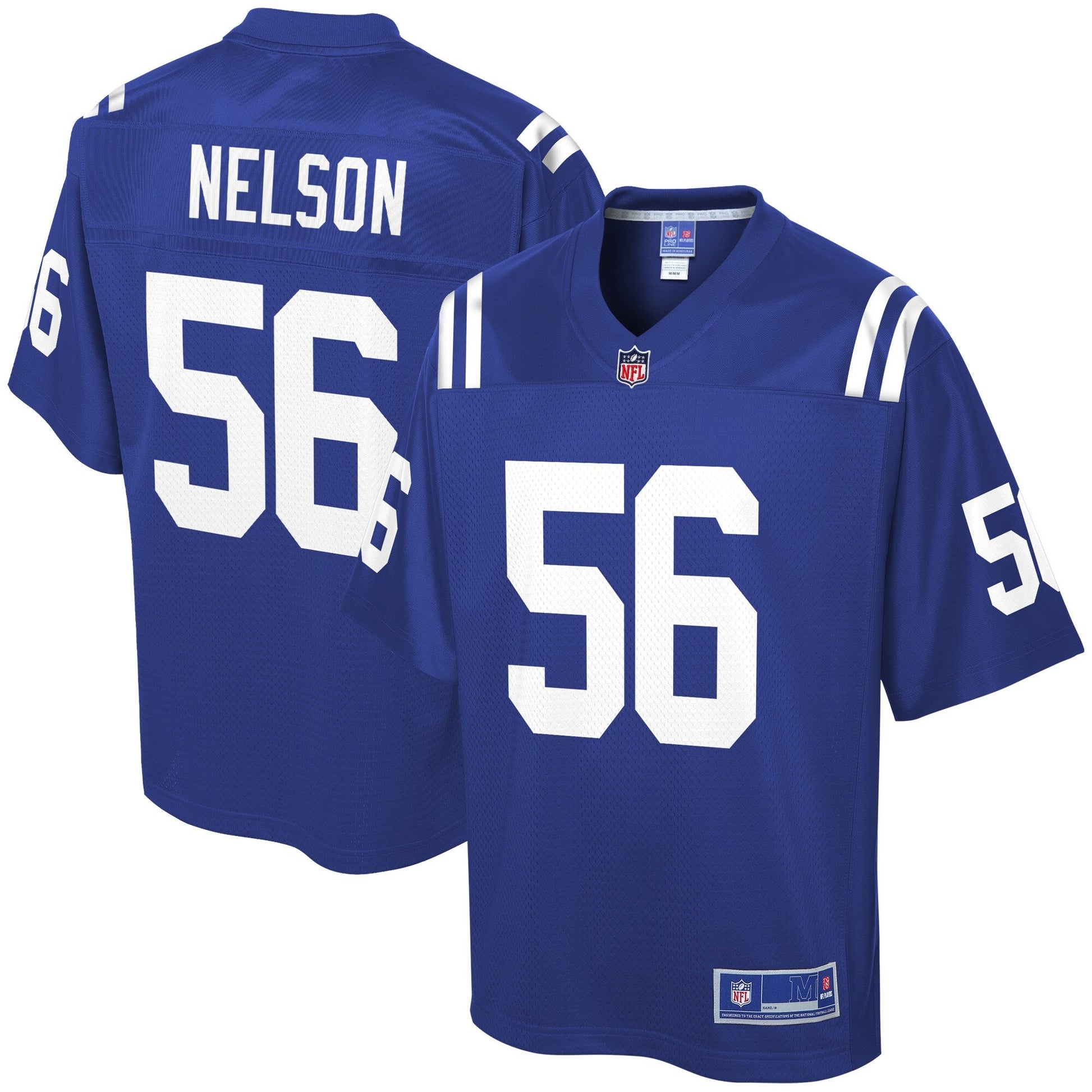 Indianapolis Colts Quenton Nelson NFL jersey front view