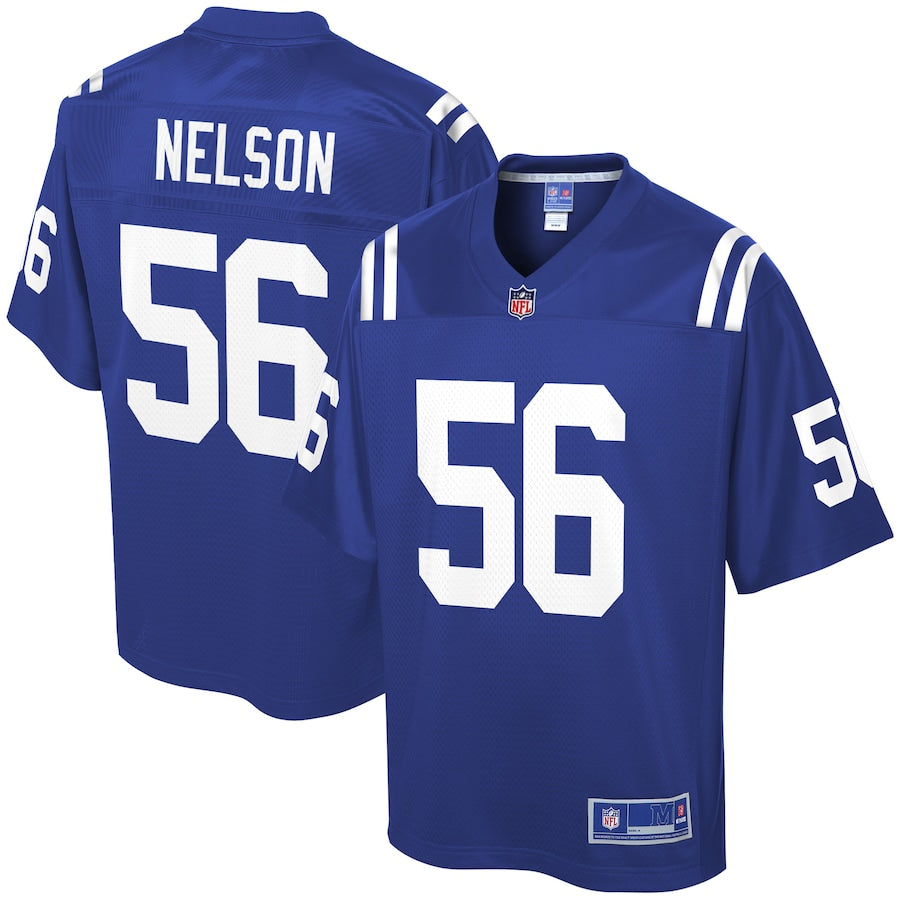 Indianapolis Colts Quenton Nelson NFL jersey front view