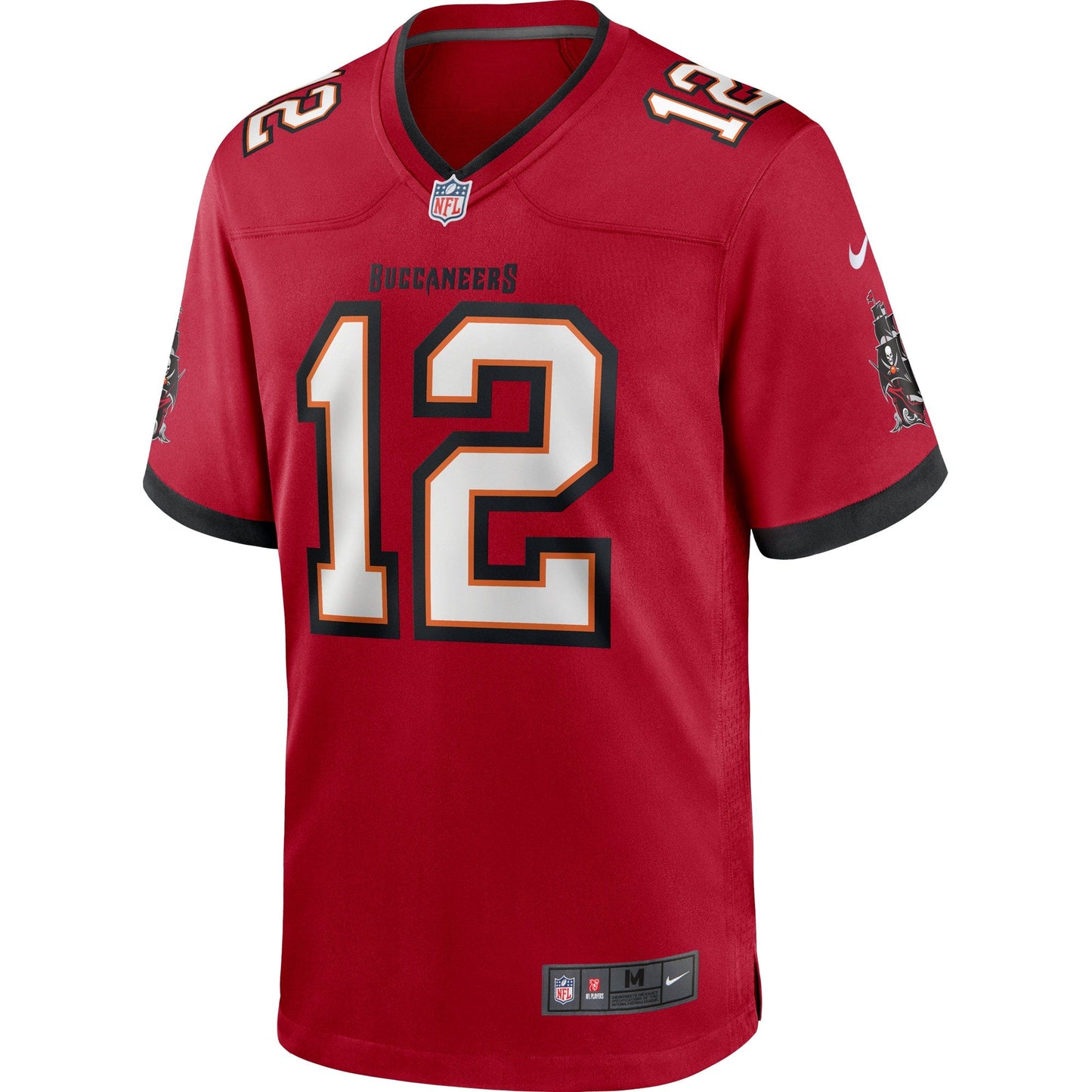 Tampa Bay Buccaneers Tom Brady NFL jersey front view