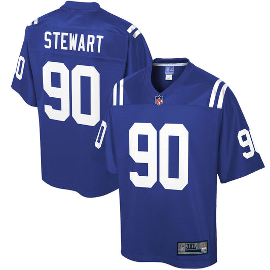 Indianapolis Colts Grover Stewart Big Tall NFL jersey front view