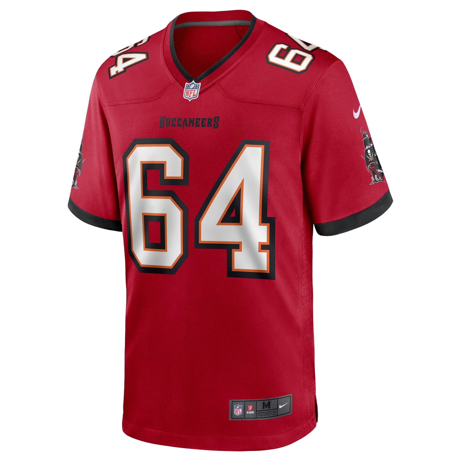 Tampa Bay Buccaneers Aaron Stinnie NFL jersey front view