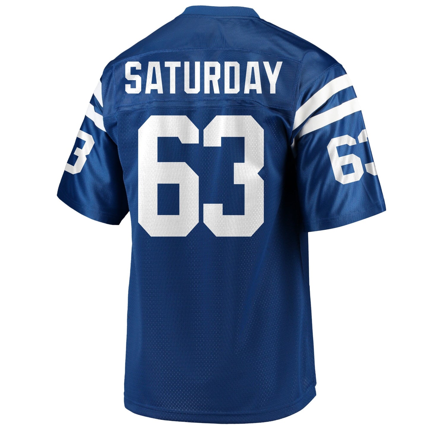 Indianapolis Colts Jeff Saturday NFL jersey front view