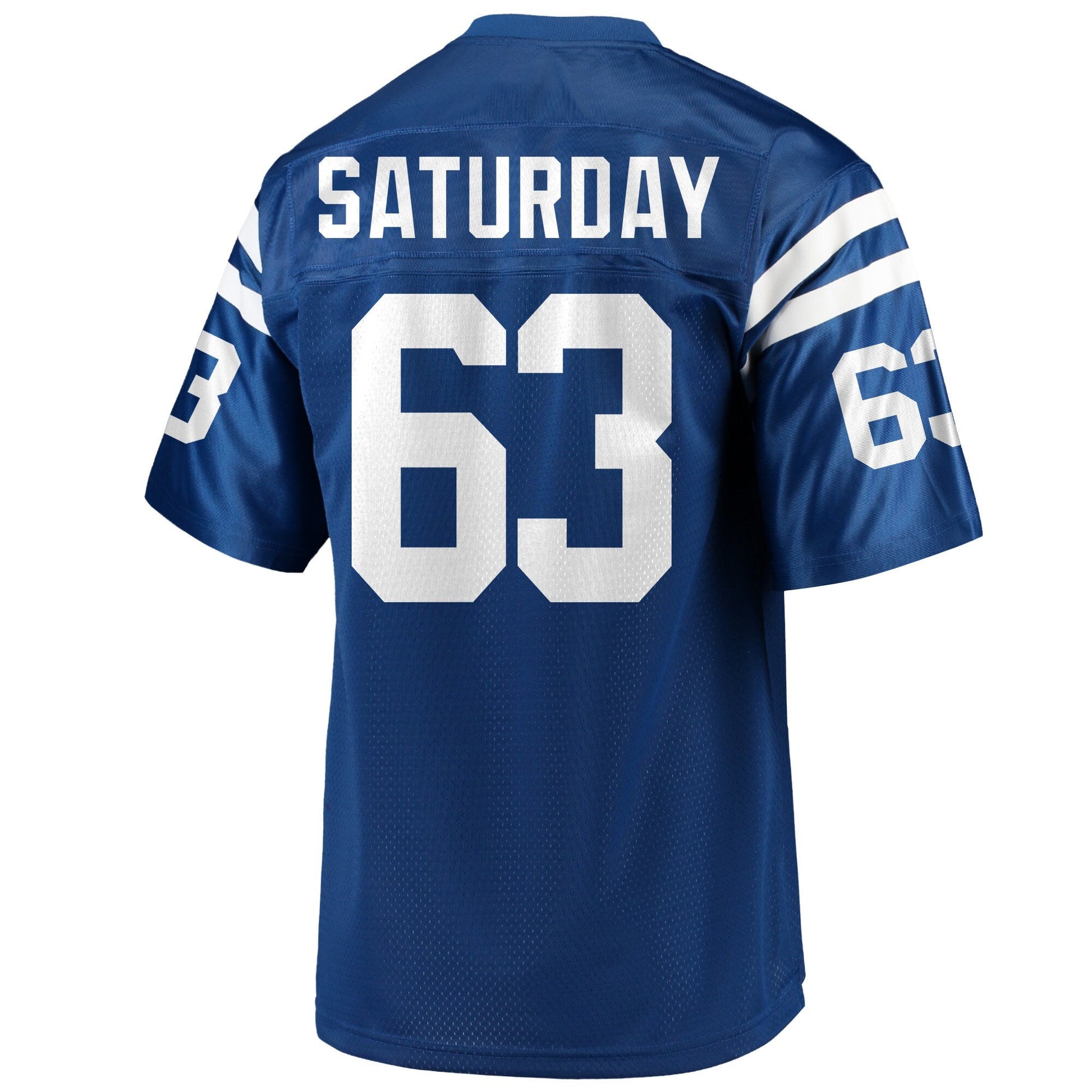 Indianapolis Colts Jeff Saturday NFL jersey front view