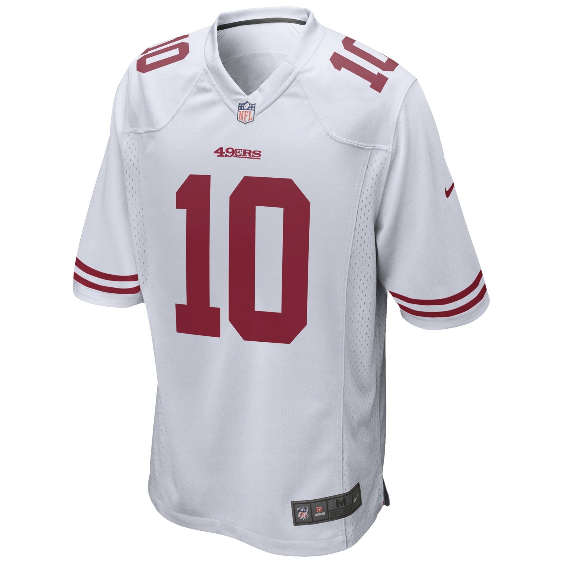 San Francisco 49ers Jimmy Garoppolo NFL jersey front view