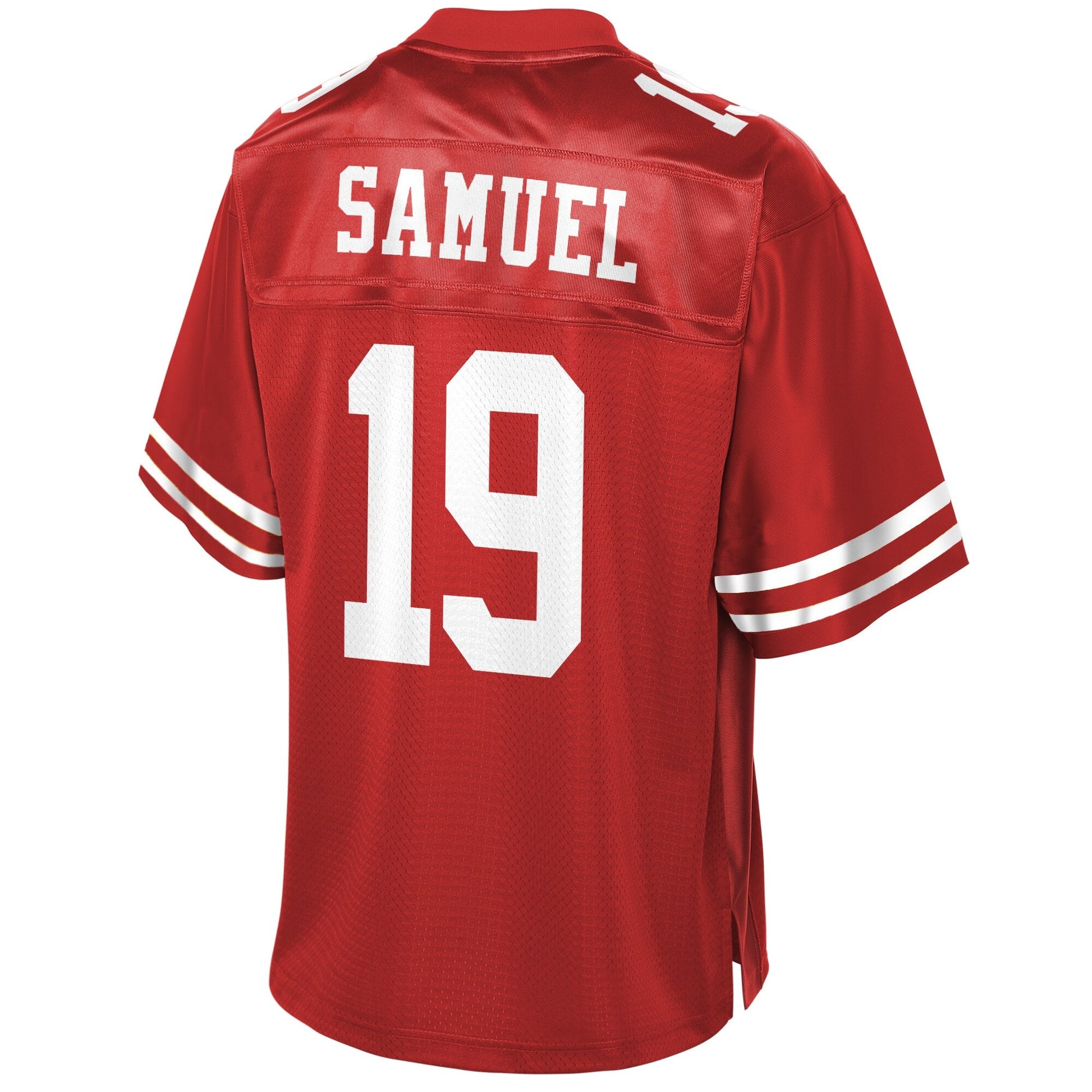 San Francisco 49ers Deebo Samuel Scarlet NFL jersey front view