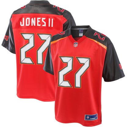 Tampa Bay Buccaneers Ronald Jones II Big Tall NFL jersey front view