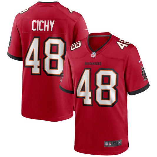 Tampa Bay Buccaneers Jack Cichy NFL jersey front view