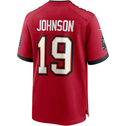 Tampa Bay Buccaneers Keyshawn Johnson NFL jersey front view