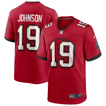 Tampa Bay Buccaneers Keyshawn Johnson NFL jersey front view