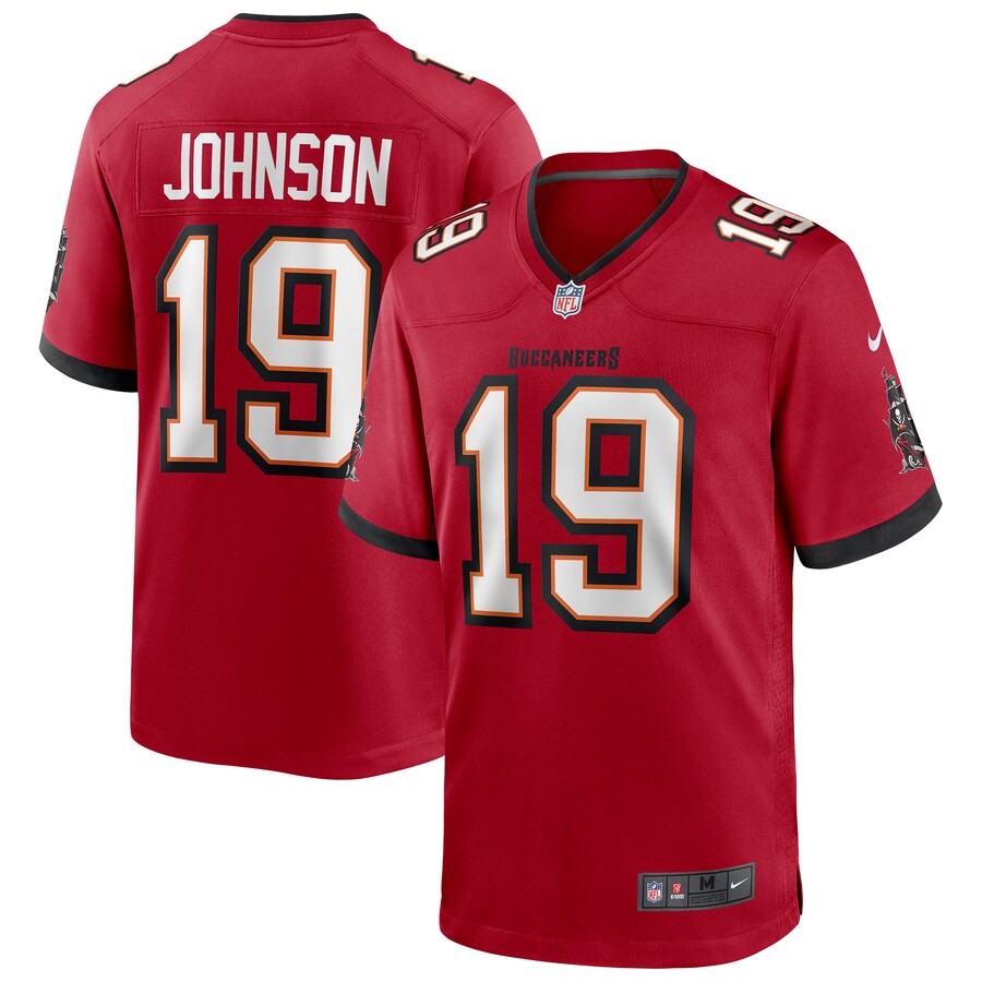 Tampa Bay Buccaneers Keyshawn Johnson NFL jersey front view