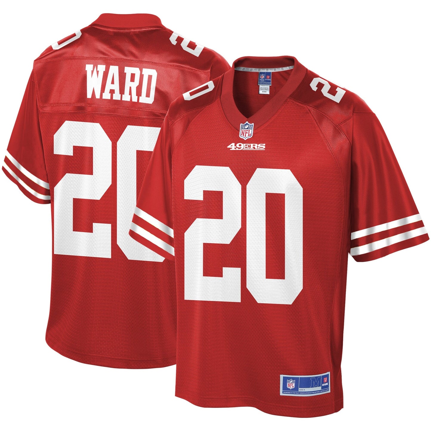 San Francisco 49ers Jimmie Ward Scarlet NFL jersey front view
