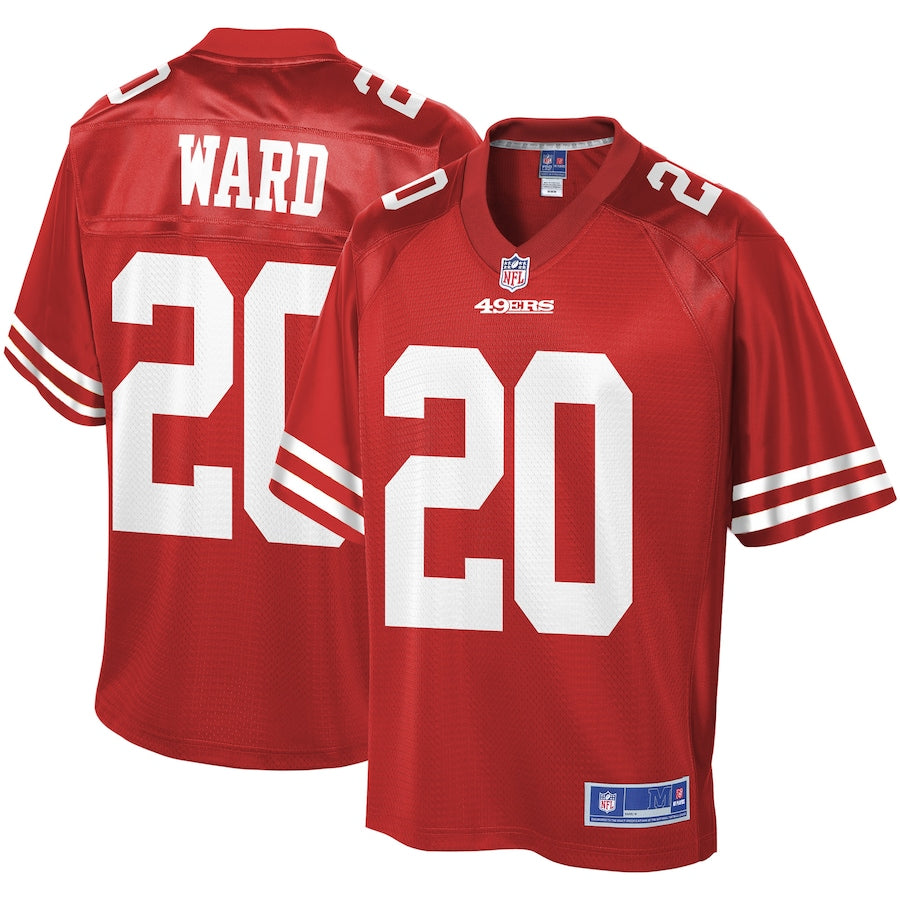 San Francisco 49ers Jimmie Ward Scarlet NFL jersey front view