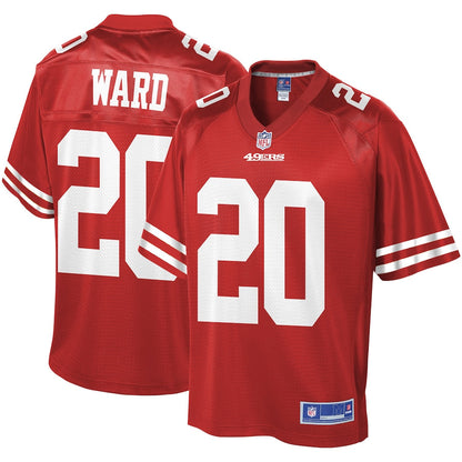 San Francisco 49ers Jimmie Ward Scarlet NFL jersey front view