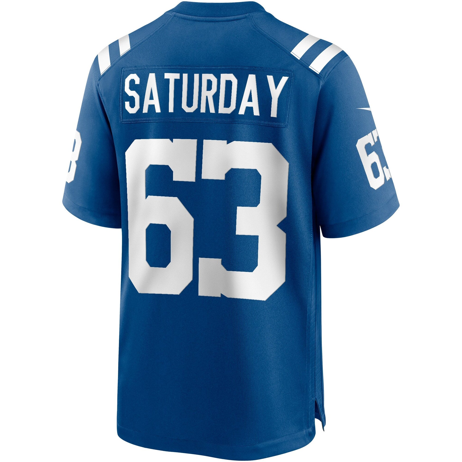 Indianapolis Colts Jeff Saturday NFL jersey front view