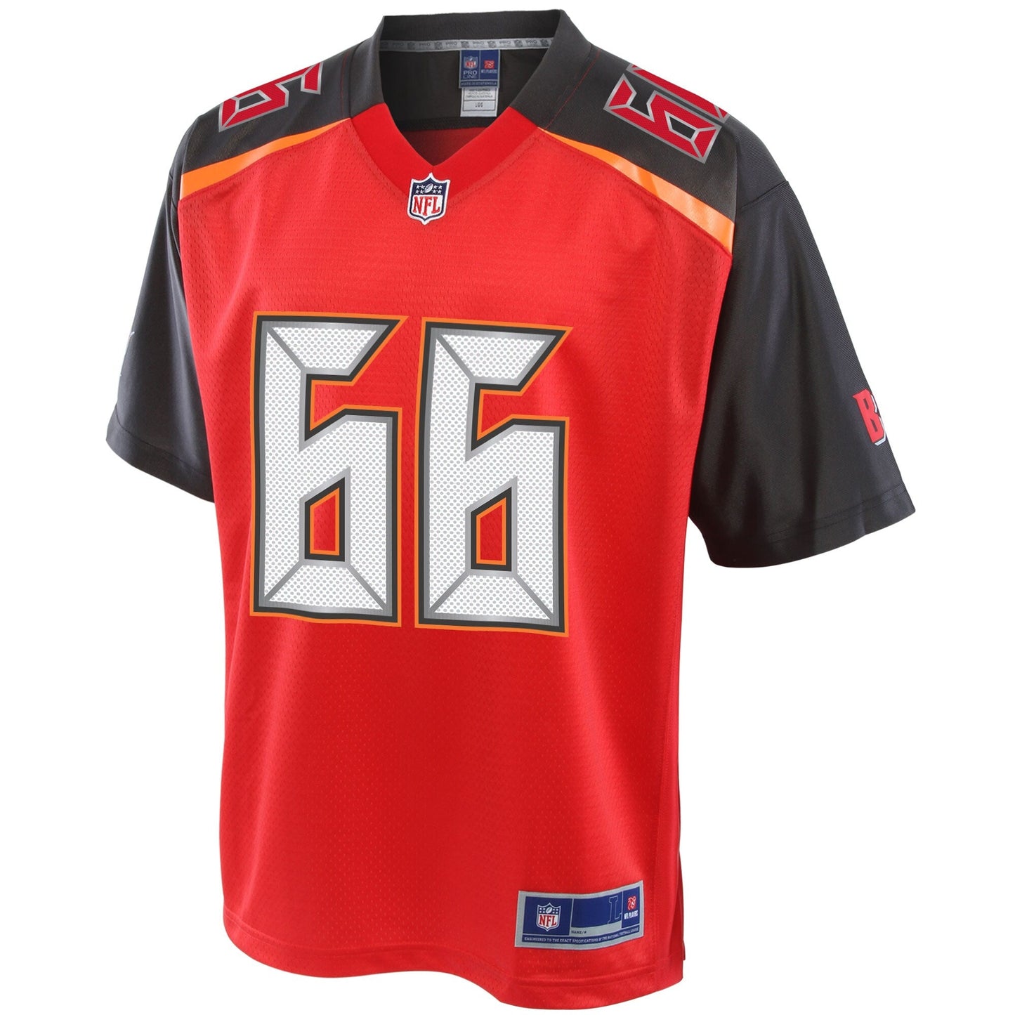 Tampa Bay Buccaneers Ryan Jensen Big Tall NFL jersey front view
