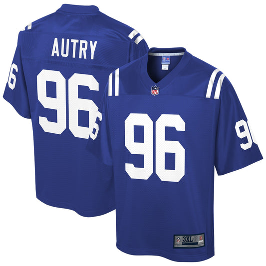 Indianapolis Colts Denico Autry Big Tall NFL jersey front view