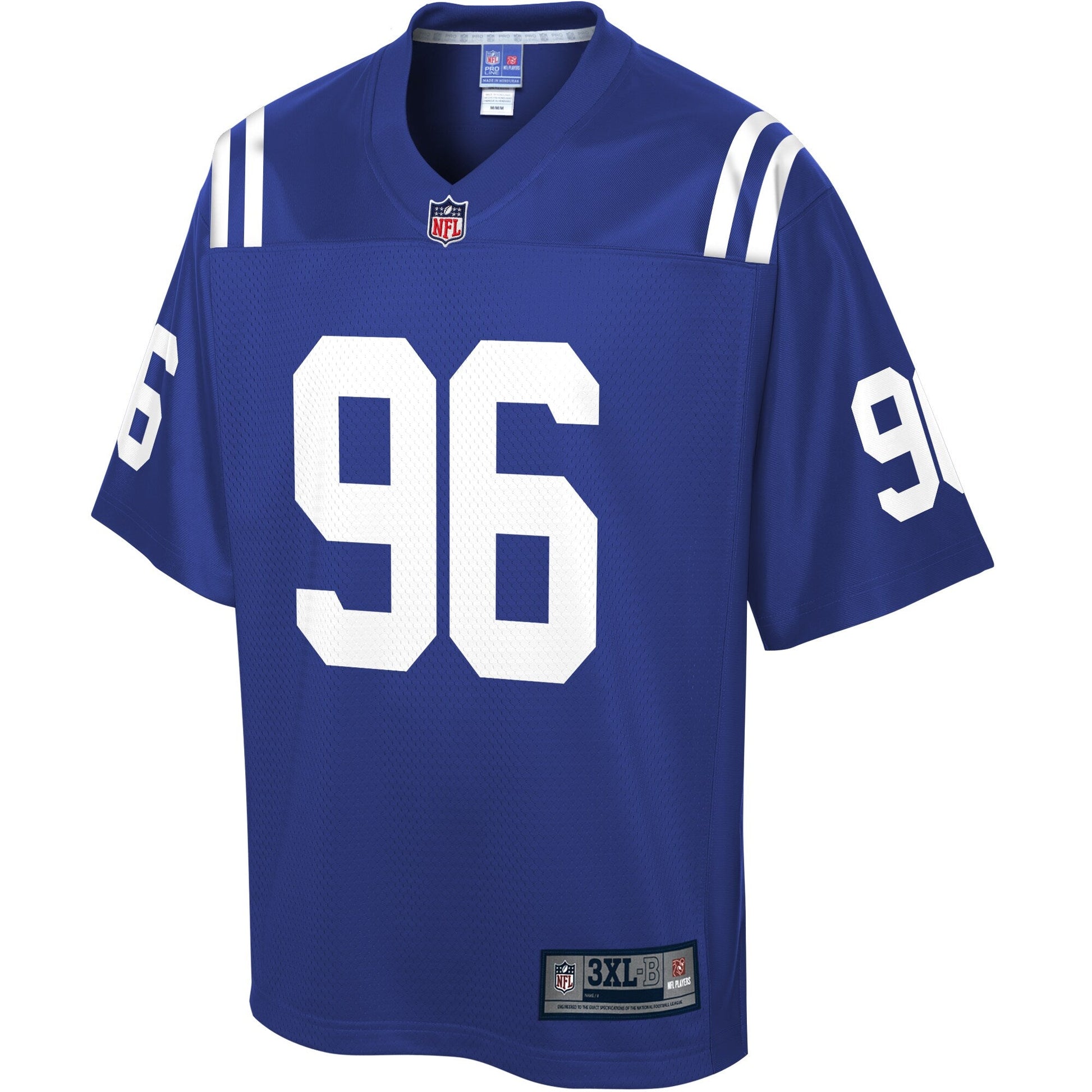 Indianapolis Colts Denico Autry Big Tall NFL jersey front view
